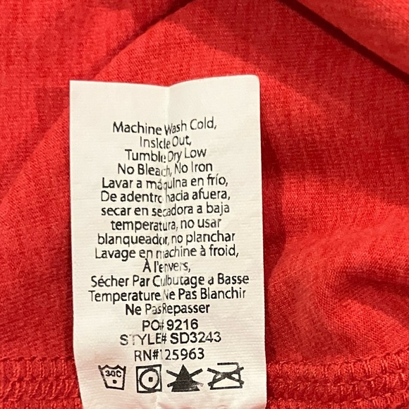 Beyond Yoga Spacedye Caught in the Midi High Waisted Legging Red Heather Large - Picture 10 of 10